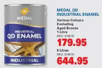 Medal qd industrial enamel