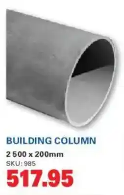 Cashbuild Building column offer