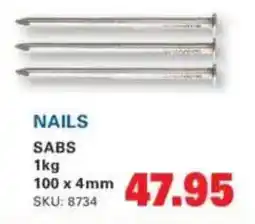 Cashbuild Nails offer