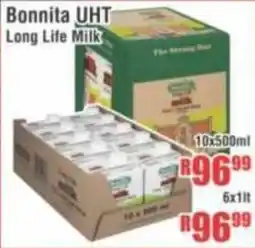 Devland Cash And Carry Bonnita UHT Long Life Milk offer