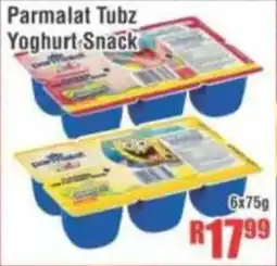 Devland Cash And Carry Parmalat Tubz Yoghurt Snack offer