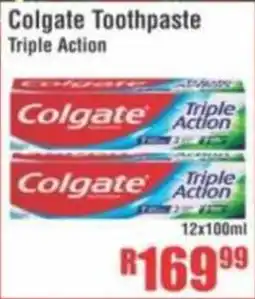Devland Cash And Carry Colgate Toothpaste Triple Action offer