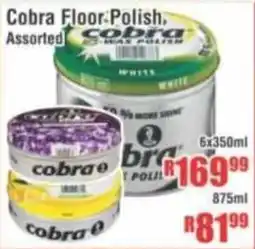 Devland Cash And Carry Cobra Floor Polish Assorted offer