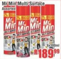 Devland Cash And Carry Mr Min Multi-Surface Assorted offer