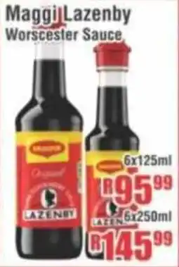 Devland Cash And Carry Maggi Lazenby Worcester Sauce offer