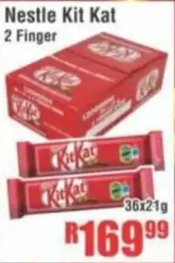 Devland Cash And Carry Nestle Kit Kat 2 Finger offer