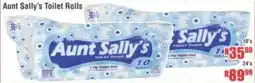 Devland Cash And Carry Aunt Sally's Toilet Rolls offer