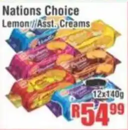 Devland Cash And Carry Nations Choice Lemon/ Asst. Creams offer