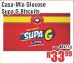 Devland Cash And Carry Casa-Mia Glucose Supa G Biscuits offer