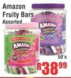 Devland Cash And Carry Amazon Fruity Bars Assorted offer