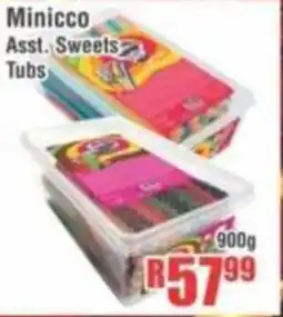 Devland Cash And Carry Minicco Asst. Sweets Tubs offer