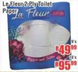 Devland Cash And Carry Le Fleur 2 Ply Toilet Paper offer