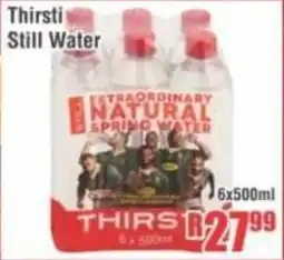Devland Cash And Carry Thirsti Still Water offer