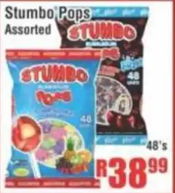 Devland Cash And Carry Stumbo Pops Assorted offer