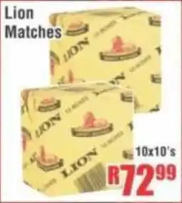 Devland Cash And Carry Lion Matches offer