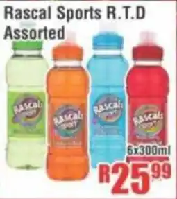 Devland Cash And Carry Rascal Sports R.T.D Assorted offer