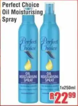 Devland Cash And Carry Perfect Choice Oil Moisturising Spray offer