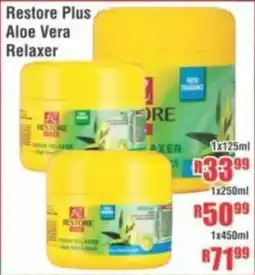 Devland Cash And Carry Restore Plus Aloe Vera Relaxer offer