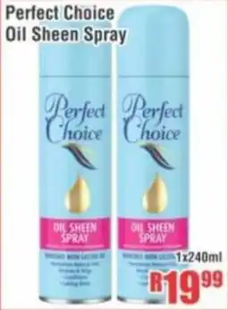 Devland Cash And Carry Perfect Choice Oil Sheen Spray offer