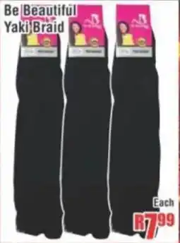 Devland Cash And Carry Be Beautiful Yaki Braid offer