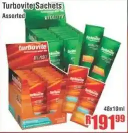 Devland Cash And Carry Turbovite Sachets Assorted offer