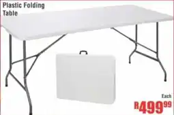 Devland Cash And Carry Plastic Folding Table offer