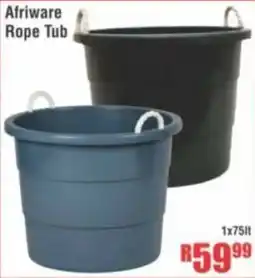 Devland Cash And Carry Afriware Rope Tub offer