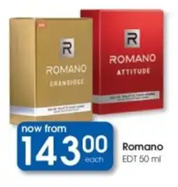 Clicks Romano EDT offer
