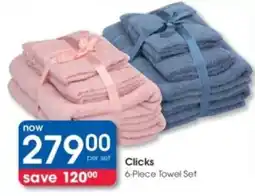 Clicks Clicks Towel Set offer