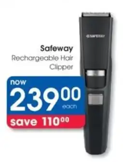 Clicks Safeway Rechargeable Hair Clipper offer