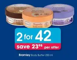 Clicks Bramley Body Butter offer