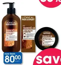 Clicks L'Oréal Men Expert Barber Club Grooming Products offer
