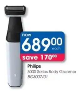 Clicks Philips 3000 Series Body Groomer offer