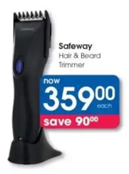 Clicks Safeway Hair & Beard Trimmer offer