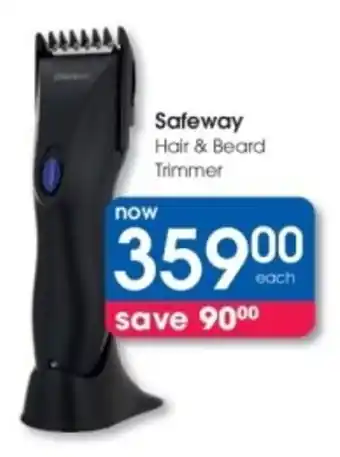 Clicks Safeway Hair & Beard Trimmer offer