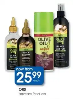 Clicks ORS Haircare Products offer