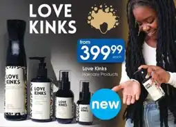 Clicks Love Kinks Haircare Products offer