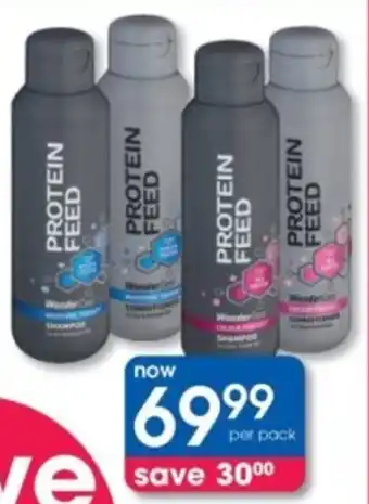 Clicks Protein Feed Shampoo & Conditioner Banded Pack offer