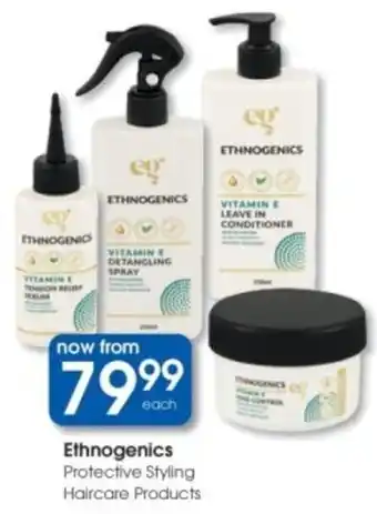 Clicks Ethnogenics Protective Styling Haircare Products offer