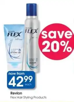 Clicks Revlon Flex Hair Styling Products offer