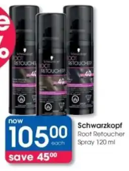 Clicks Schwarzkopf Root Retoucher Spray offer