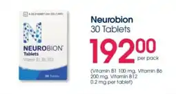 Clicks Neurobion 30 Tablets offer