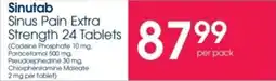 Clicks Sinutab Sinus Pain Extra Strength offer