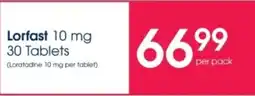 Clicks Lorfast 10 mg offer