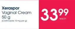 Clicks Xeraspor Vaginal Cream offer