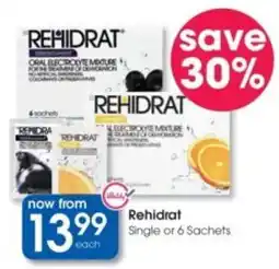 Clicks Rehidrat Single or Sachets offer