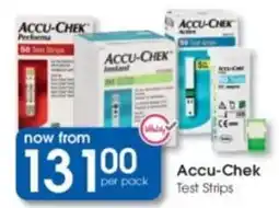 Clicks Accu-Chek Test Strips offer