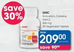 Clicks GNC N-Acetyl-L-Cysteine offer
