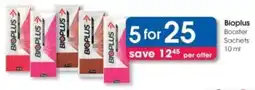 Clicks Bioplus Booster Sachets offer