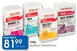 Clicks Vital Multitime Multivitamins offer